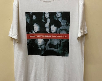 Vintage Jimmy Eat World the middle band tshirt