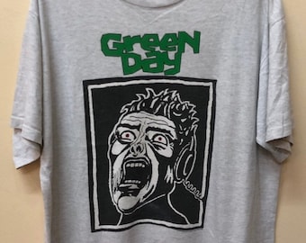 Vintage Green Day Basket Case Tshirt Weezer Oasis Slowdive Manic