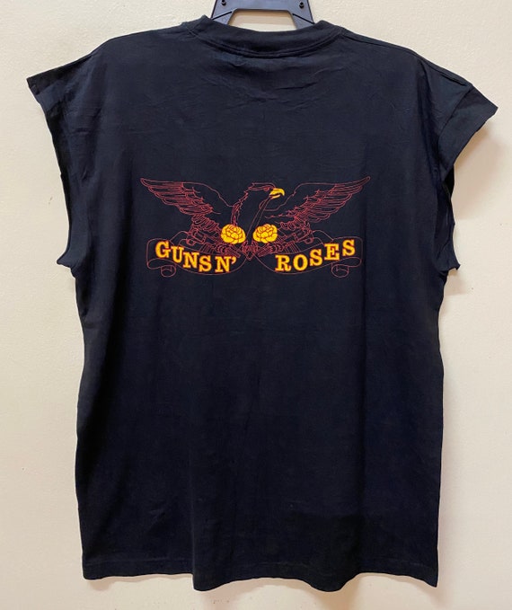 ミュージシャン GUNS N' ROSES VINTAGE BOOTLEG XL Vintage Guns n Roses Metallica Bootleg Concert T Shirt 1992