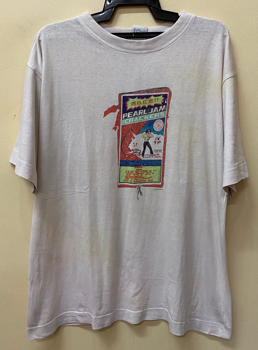 90's Pearl Jam Tシャツ Fire Crackers TourPEARLJAM