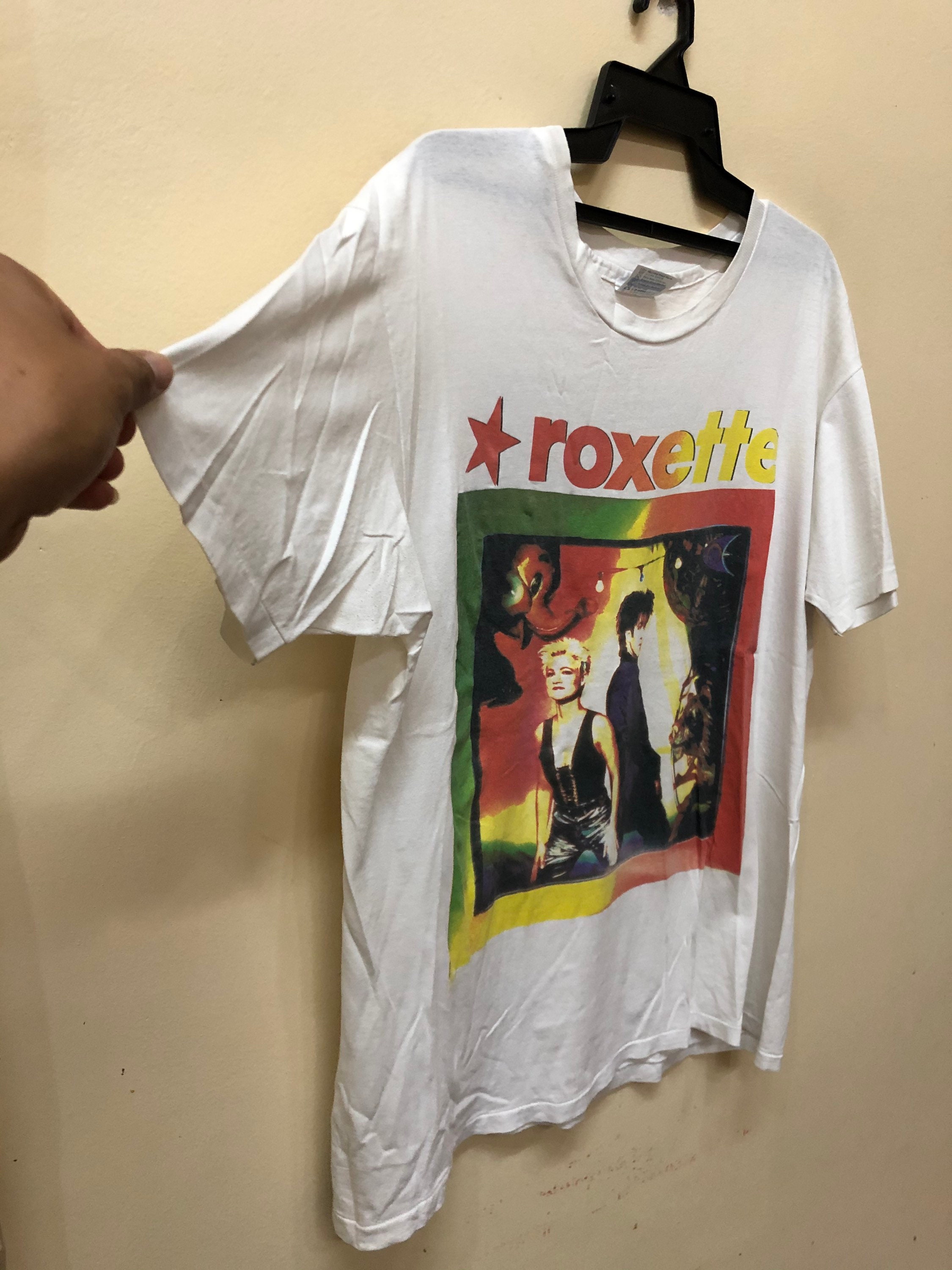 VINTAGE 90s Roxette ロクセット Tシャツ ヴィンテージ VINTAGE 90s Roxette ロクセット Tシャツ ヴィンテージ Vintage
