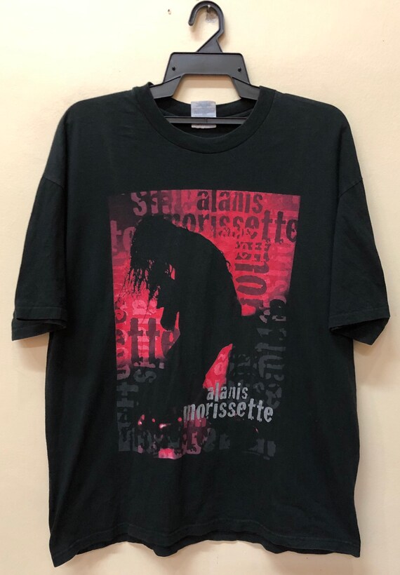 Vintage 90s Alanis Morissette 1996 T-Shirt Bjork R