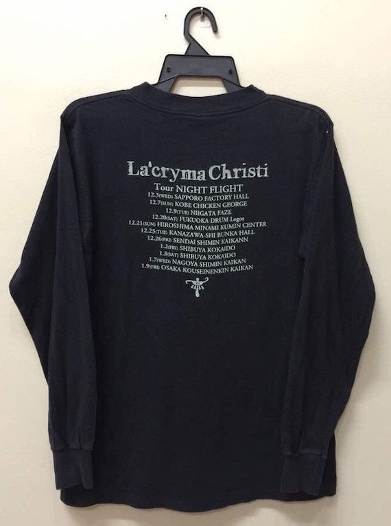 La'cryma Christi Night Flight Tシャツ Mサイズ La'cryma Christi Night Flight Tシャツ Mサイズ 事前通販】Night