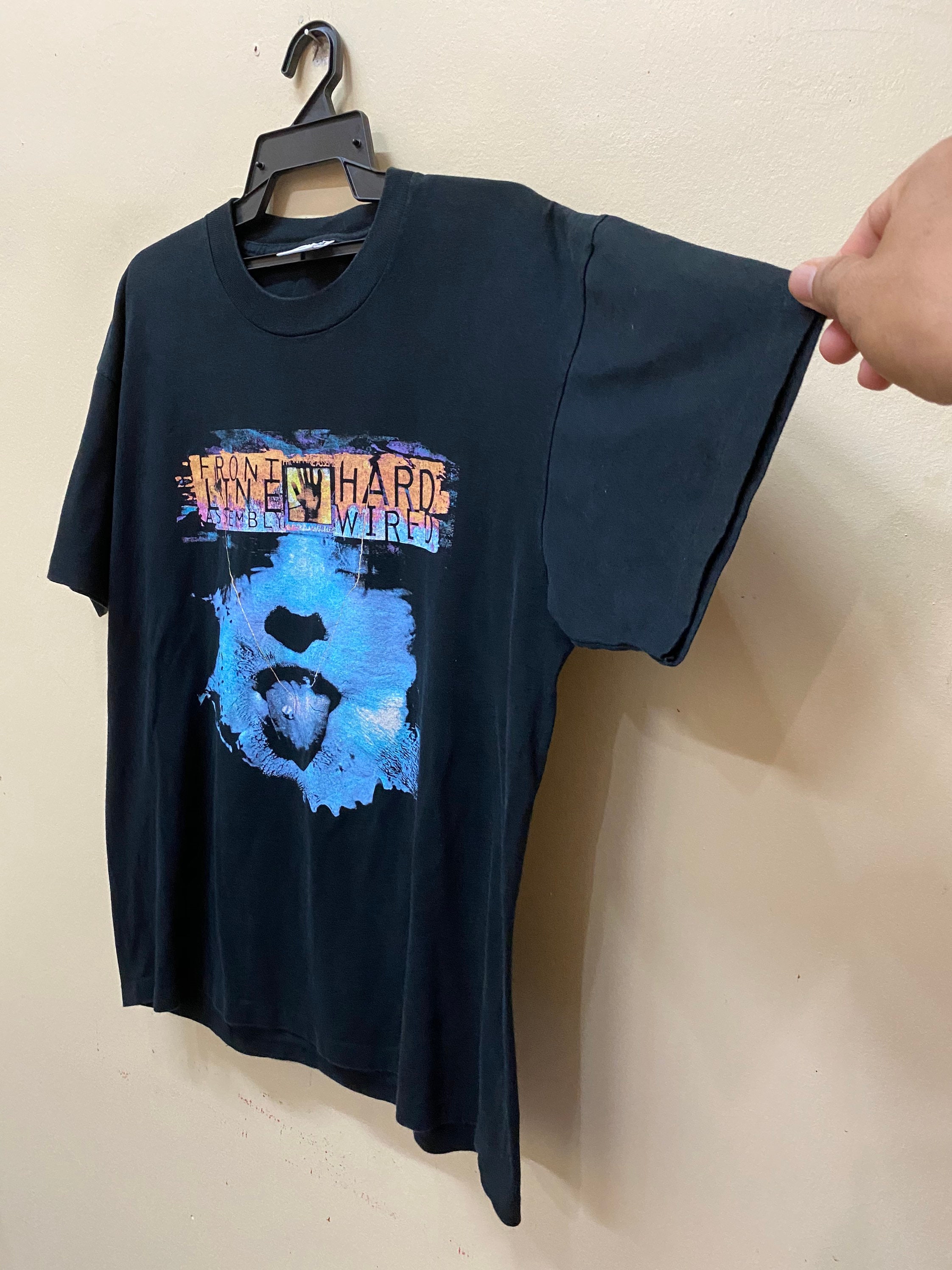 90年代ヴィンテージ フロントライン アセンブリー スキニー パピー T 