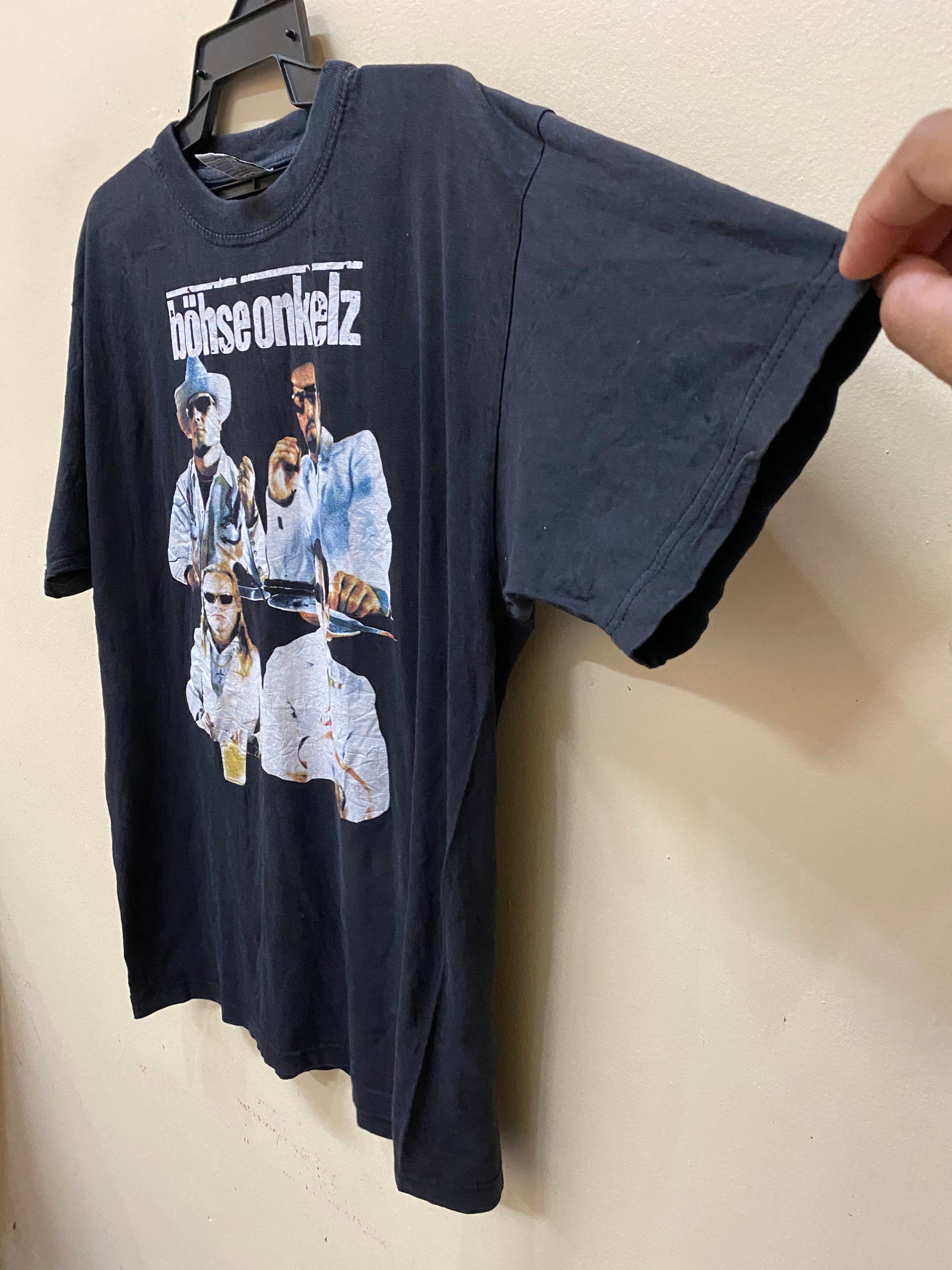 ドイツの伝説的ロックバンドBöhse Onkelzの超希少ヴィンテージTシャツ ドイツの伝説的ロックバンドBöhse Onkelzの超希少ヴィンテージT