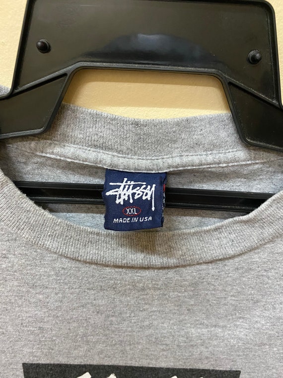 STUSSY made in USA Tシャツ XL グレー Vintage Stussy T Shirt - Etsy