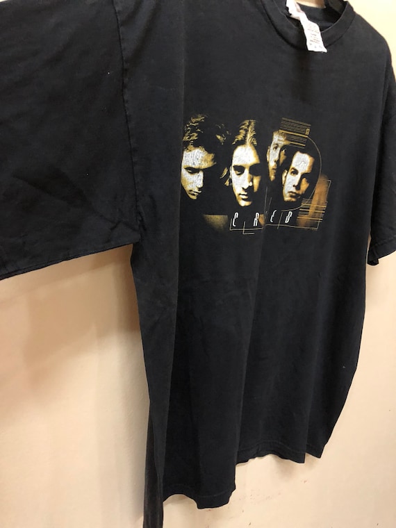 Vintage 90s Creed Band t shirt Metallica Smashing… - image 5