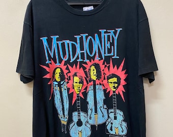 92年　Myhoney マッドハニー　バンドTシャツ Lサイズ 　ビンテージ 92年 Myhoney マッドハニー バンドTシャツ Lサイズ ビンテージ