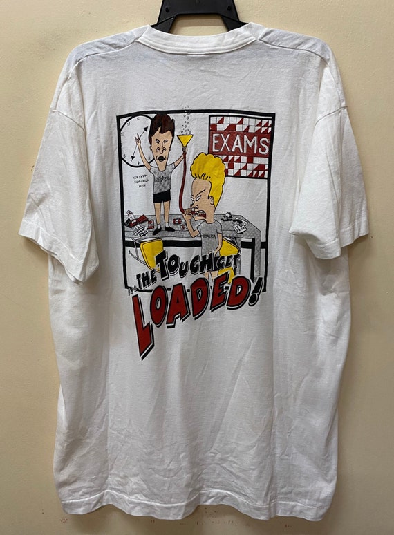 ビンテージ LLICA × ビーバス＆バットヘッド Tシャツ giant 古着 90s USA製 MTV BEAVIS AND BUTT-HEAD ビーバス＆バッド