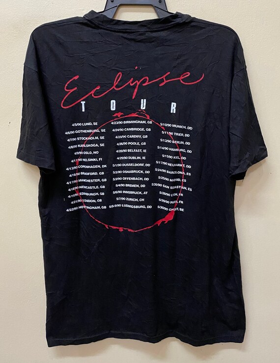 Vintage 90s Yngwie Malmstein Eclipse Tour t shirt - image 2