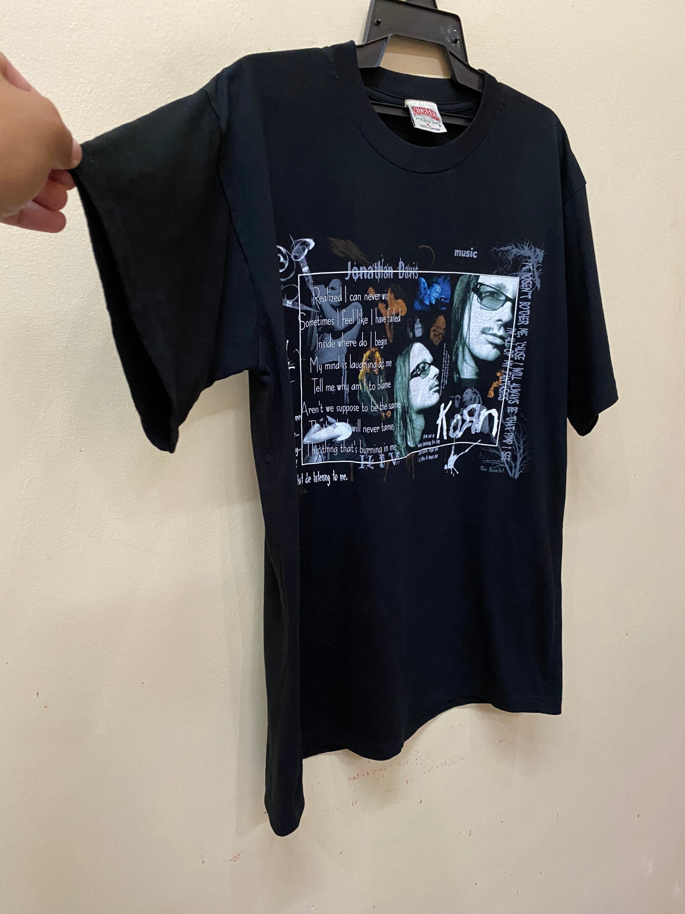 Vintage 90s Korn Bootleg T Shirt - Etsy UK