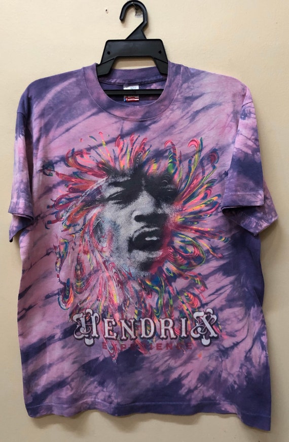 Vintage Jimi Hendrix Tie Dye Tshirt