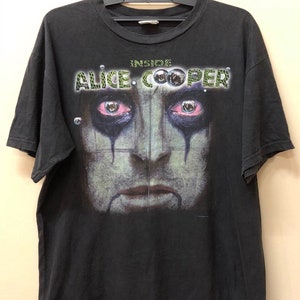 Koszulka Vintage 90s Alice Cooper Inside Nightmare Inc Metallica Smashing Pumpkins Alice in Chains Melvins Sonic Youth RHCP Nine Inch Nails