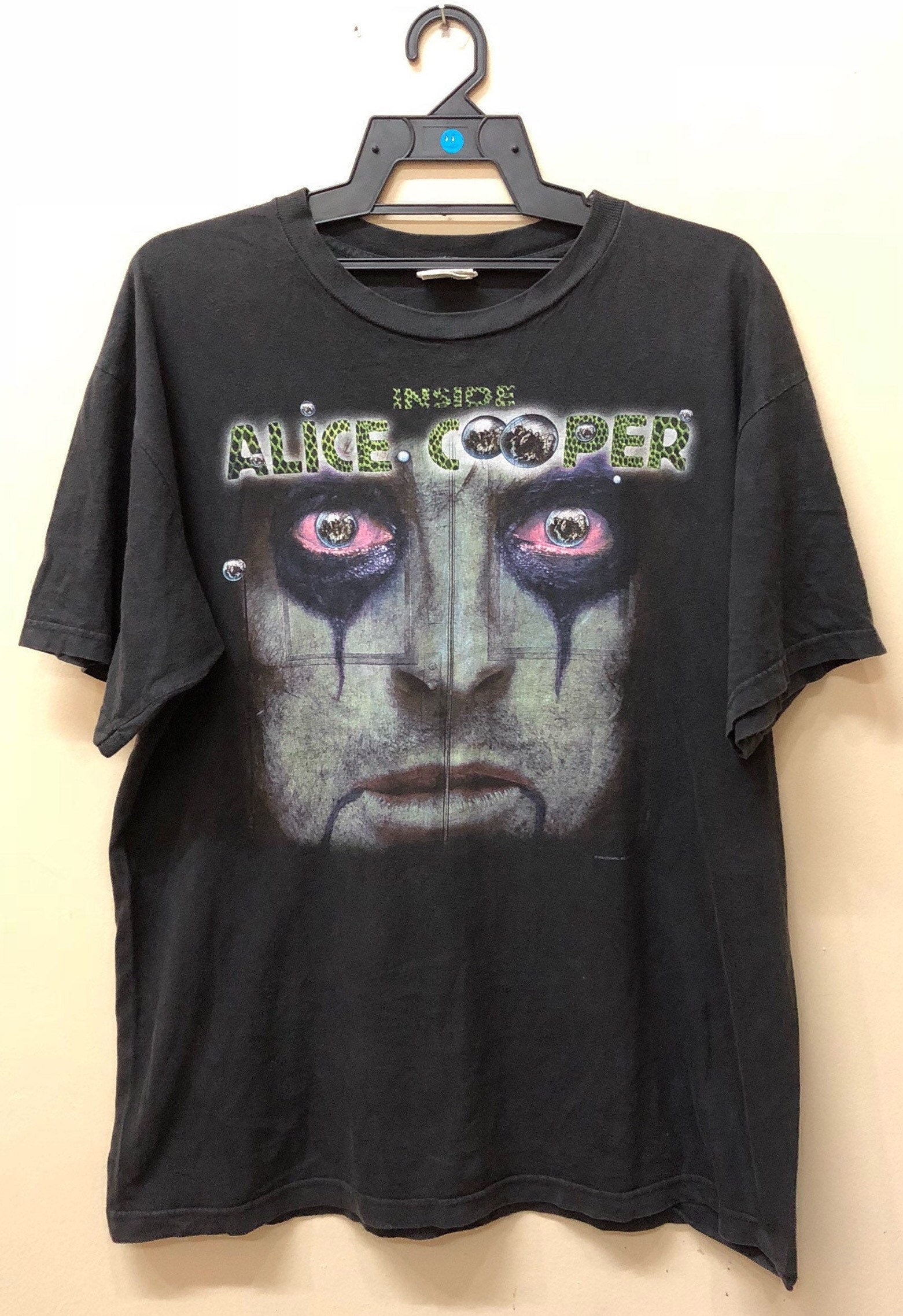 Vintage 90s Alice Cooper Inside Nightmare T-shirt, Large - Etsy