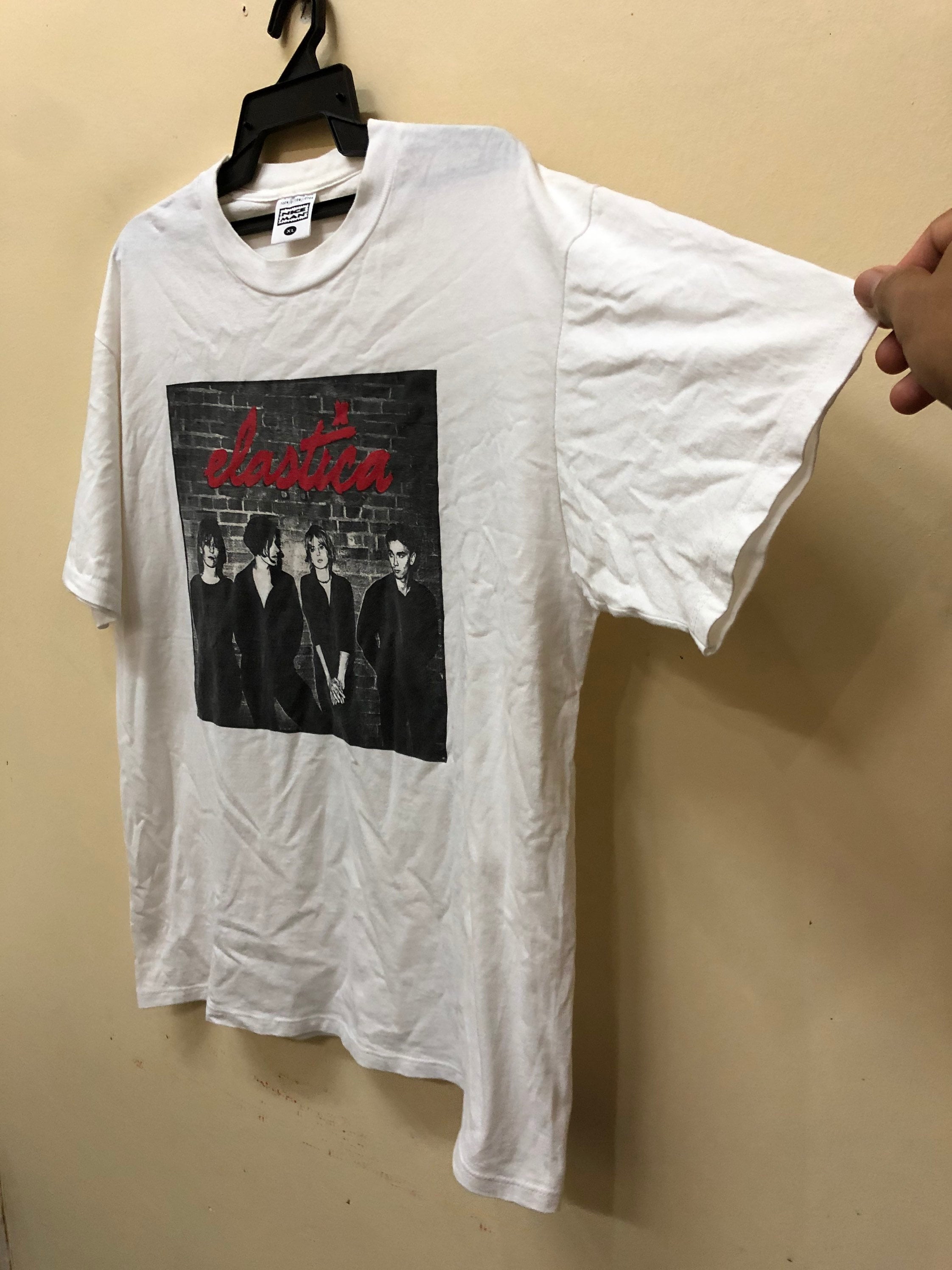 ヴィンテージ 90 年代 エラスティカ バンド T シャツ ビョーク
