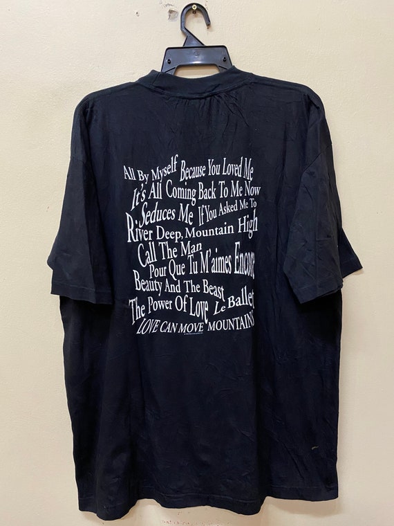 Vintage 90s Celine Dion 1996 Five Star Artis T Shirt - Etsy
