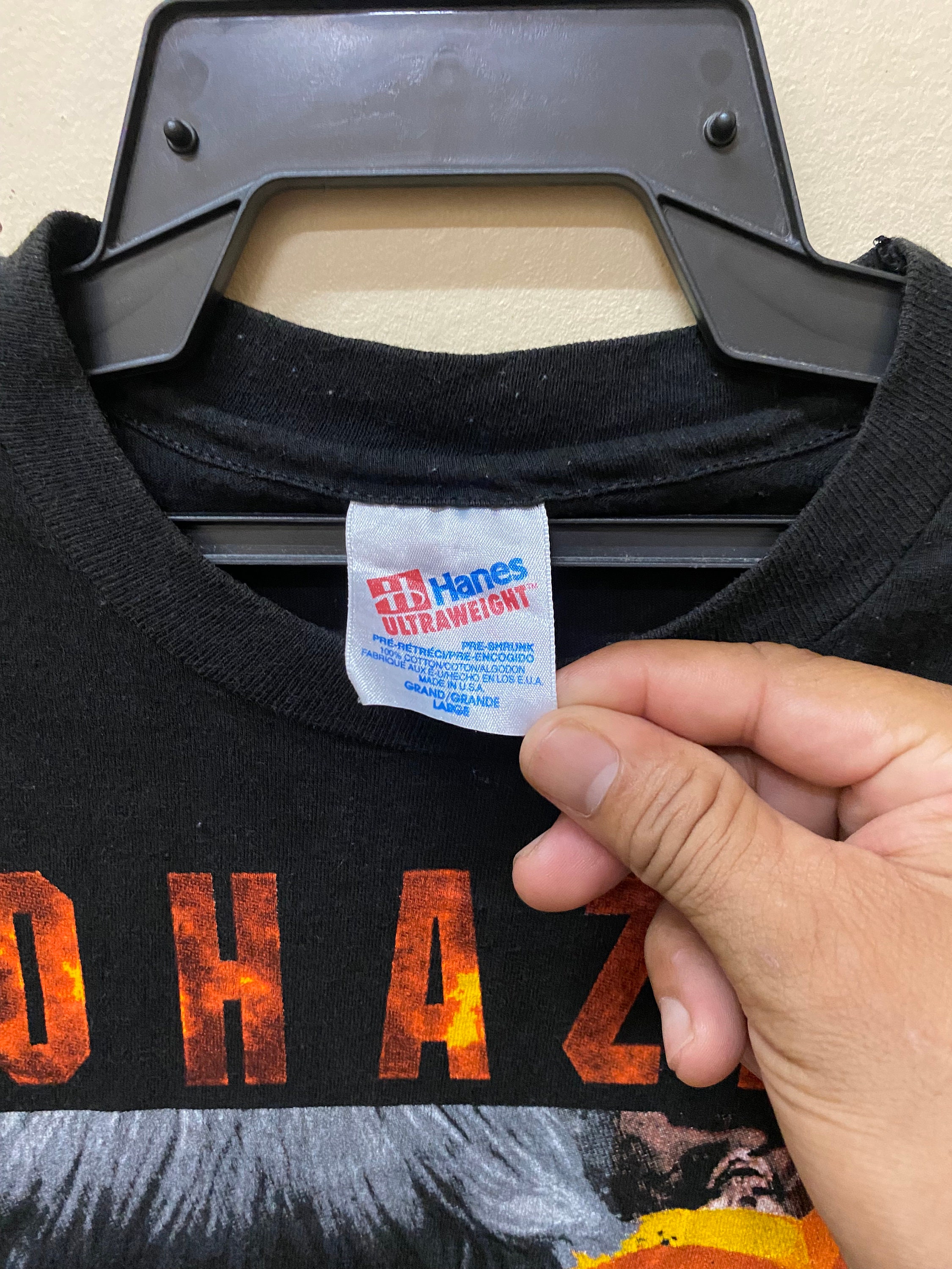 90s BIOHAZARD vintageT Hanes made in usa 