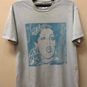 Vintage Xray Spex Bandtee Tshirt The Clash Ramones Black Flag Dead Kennedys Bad Brains Minor Threat  Fugazi The Cramps Blondie Misfits Gems
