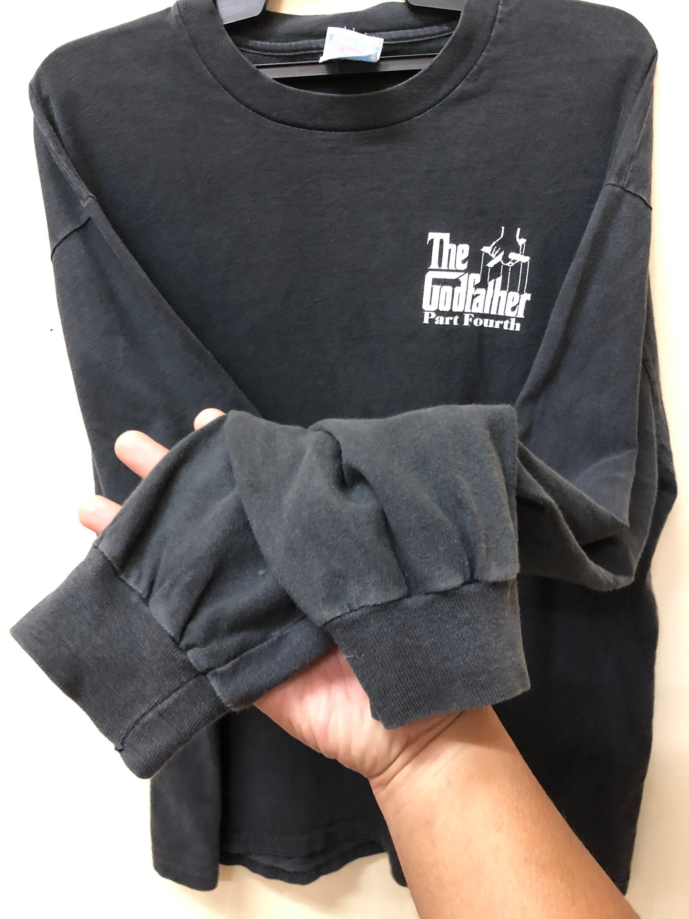Vintage 90s Godfather Part Four Longsleeve T-shirt, XL - Etsy
