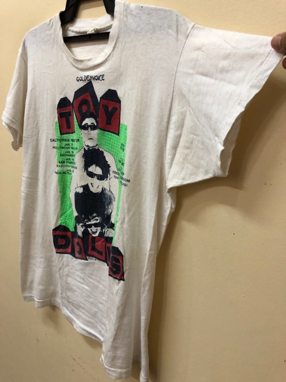 Vintage Toy Dolls B.otis 86 T Shirt the Clash Ramones Punk