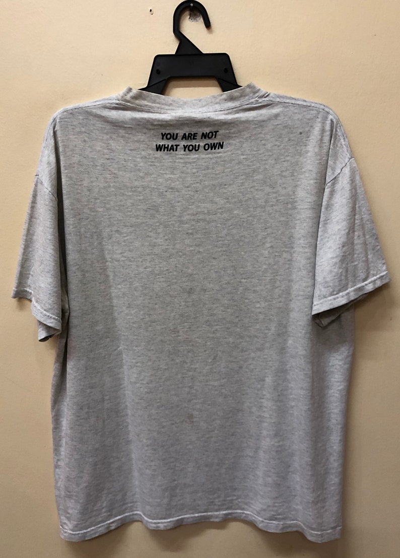 This Is Not A Fugazi T Shirt
 Vintage 90s This in Not A Fugazi T Shirt Ramones Black Flag