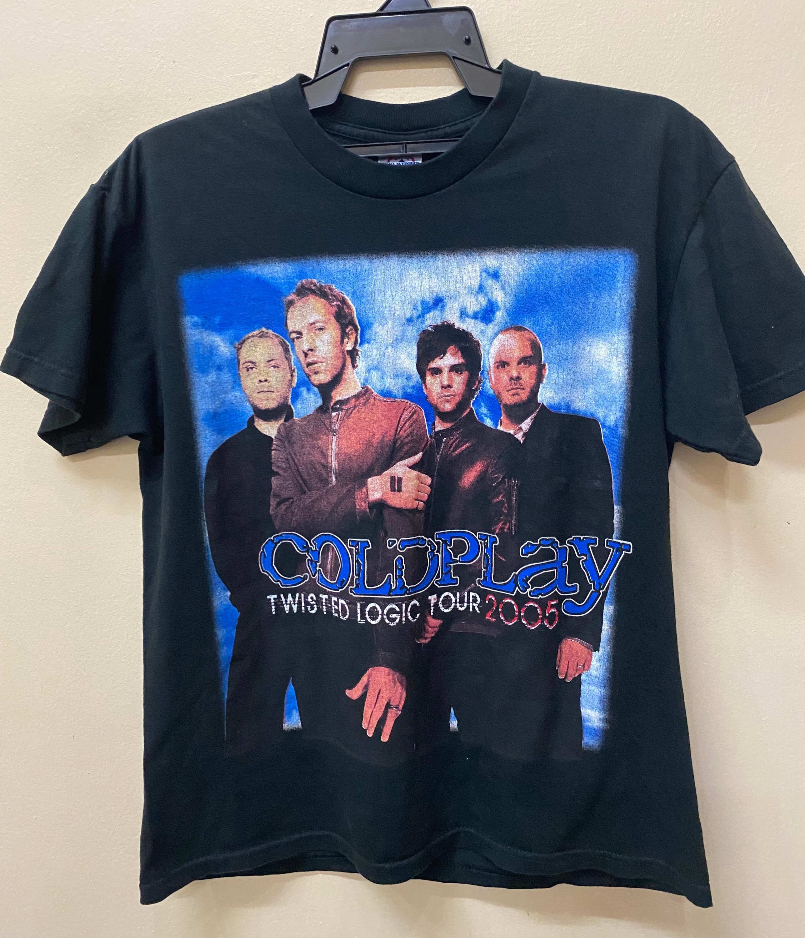 Vintage Coldplay Twisted Logic Tour t shirt - Etsy 日本