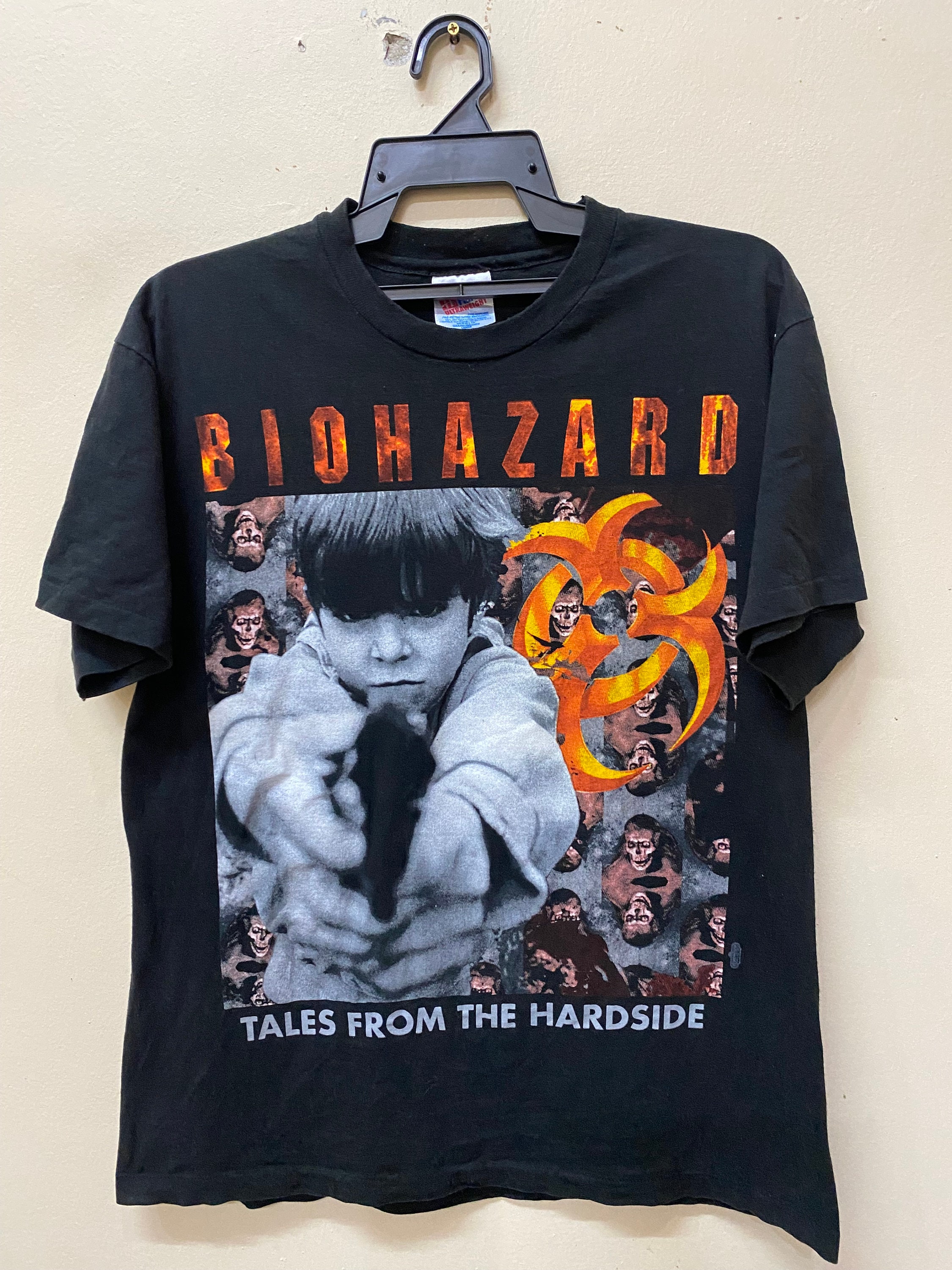 Vintage 90s Biohazard State of the Tour Bandtee Shirt - Etsy Vintage 90s Biohazard State of the Tour Bandtee Shirt - Etsy