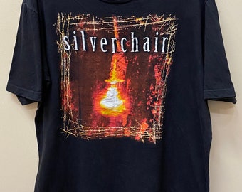 Vintage 90s Silverchair Tomorrow 1995 t shirt Dinosaur JR Sonic Youth Soundgarden Butthole Suffers Cranberries Pixies Lush Smashing Pumpkins