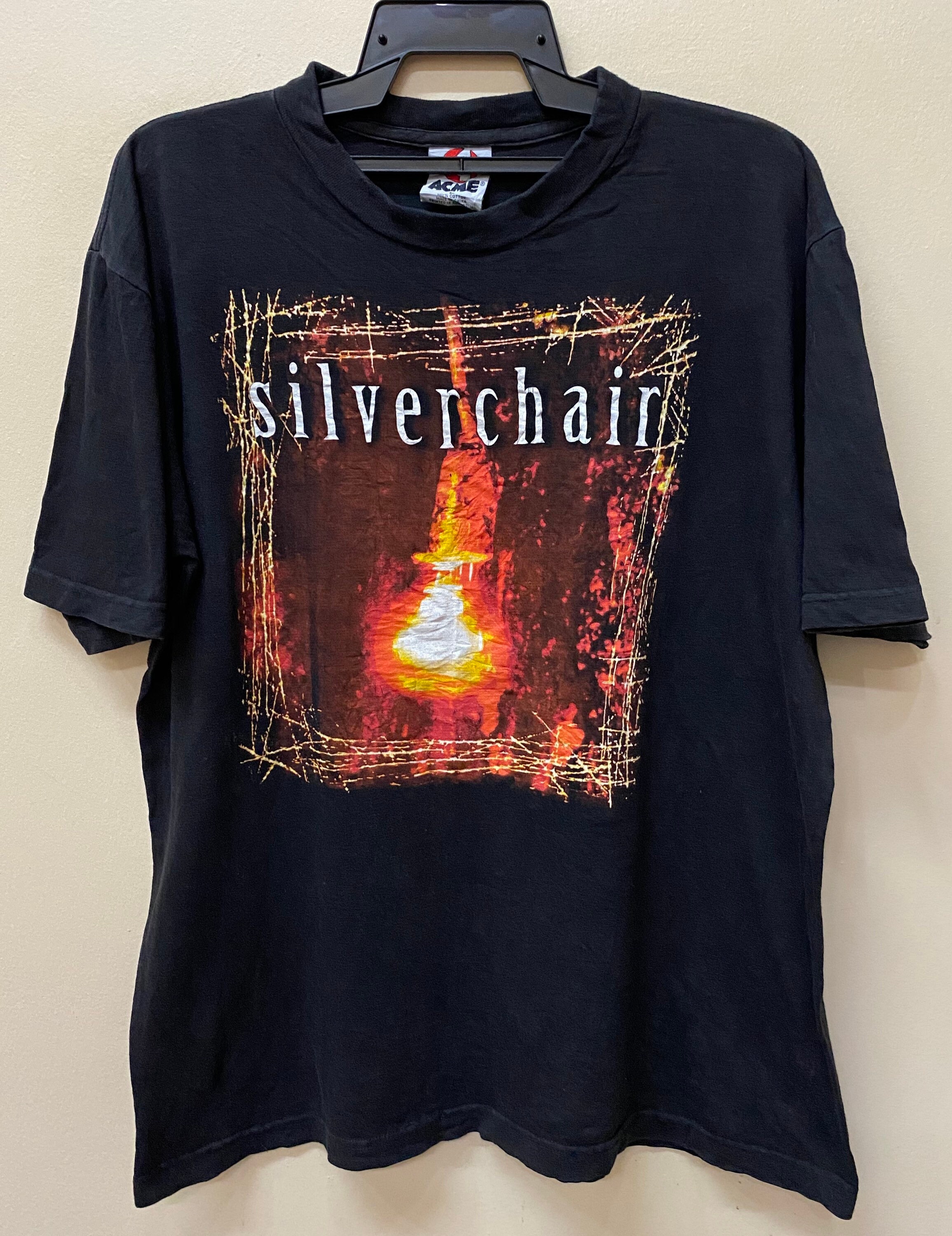 Vintage 90s Silverchair Tomorrow 1995 T Shirt Dinosaur JR