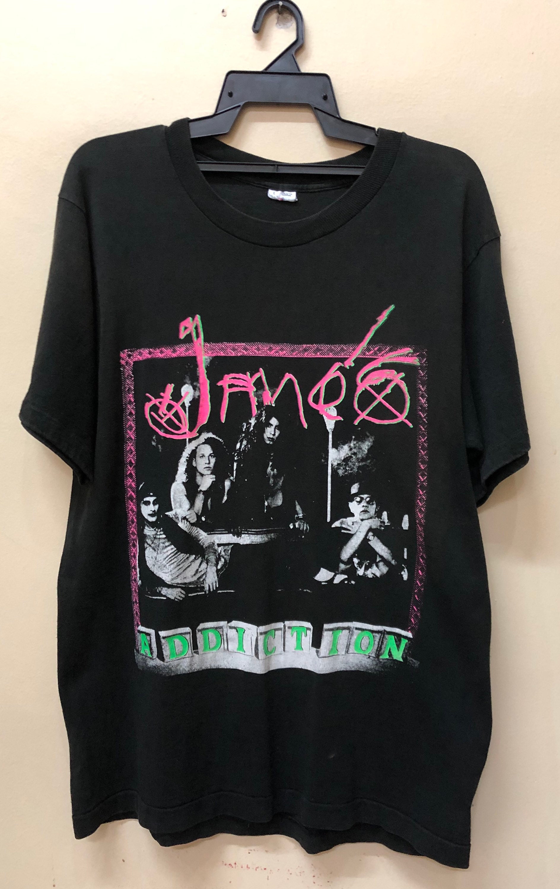 90s ジェーンズアディクションビンテージバンドTシャツ