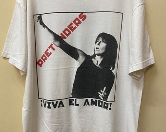 Vintage Pretenders Viva El Amor Band tshirt