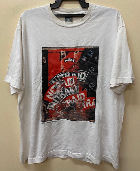 Vintage Nitraid Skateboard Japan T Shirt - Etsy