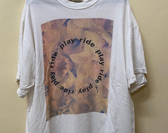 Rare Vintage Ride Shoegaze Band tee shirt