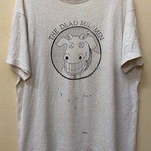 Vintage The Dead Milkmen 1983 t shirt