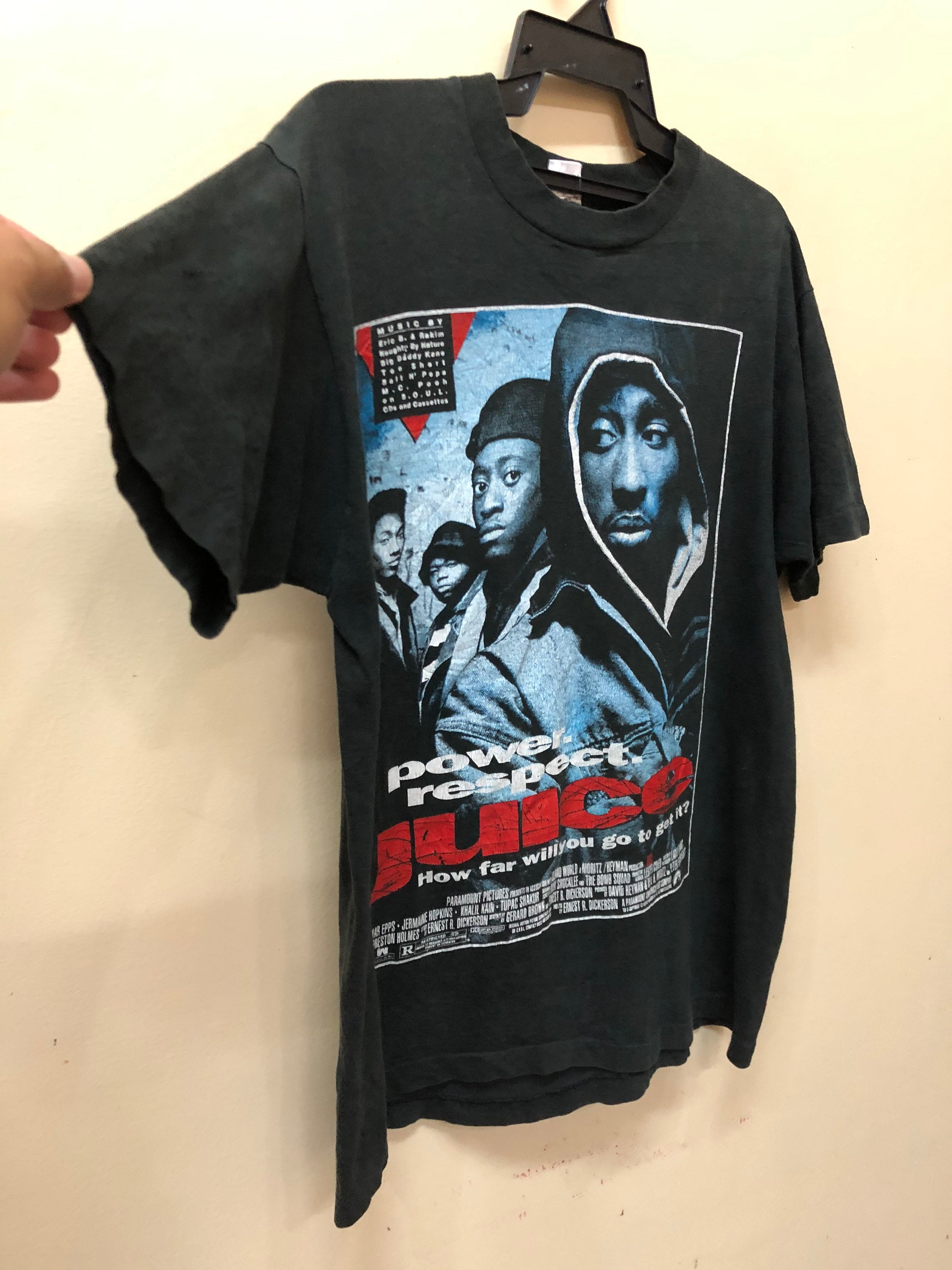 Vintage 90s Juice Tupac Shakur Movie t shirt - Etsy 日本