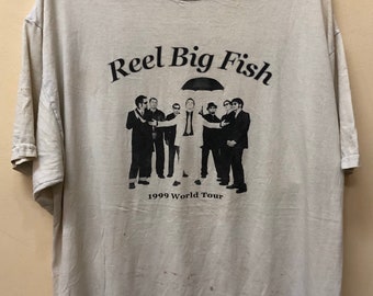 Vintage Reel Big Fish 1999 Tour T Shirt by Tultex - Etsy