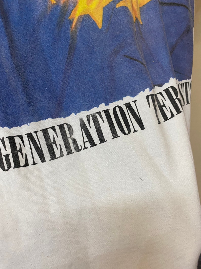 Vintage Manic Street Preachers Generation Terrorists T shirt image 6