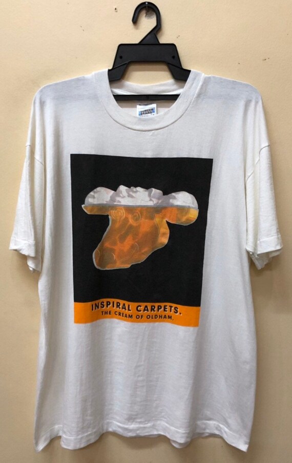 Vintage 90s Inspiral Carpets Promotour Bandtee t s