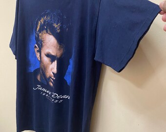 Vintage 90s James Dean T Shirt - Etsy