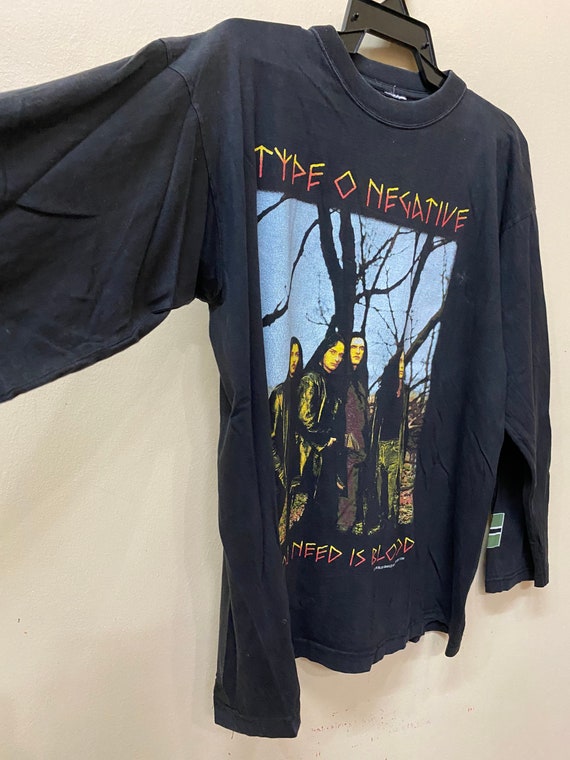 Vintage Type O Negative 1996 Bluegrape Longsleeve Shirt - Etsy