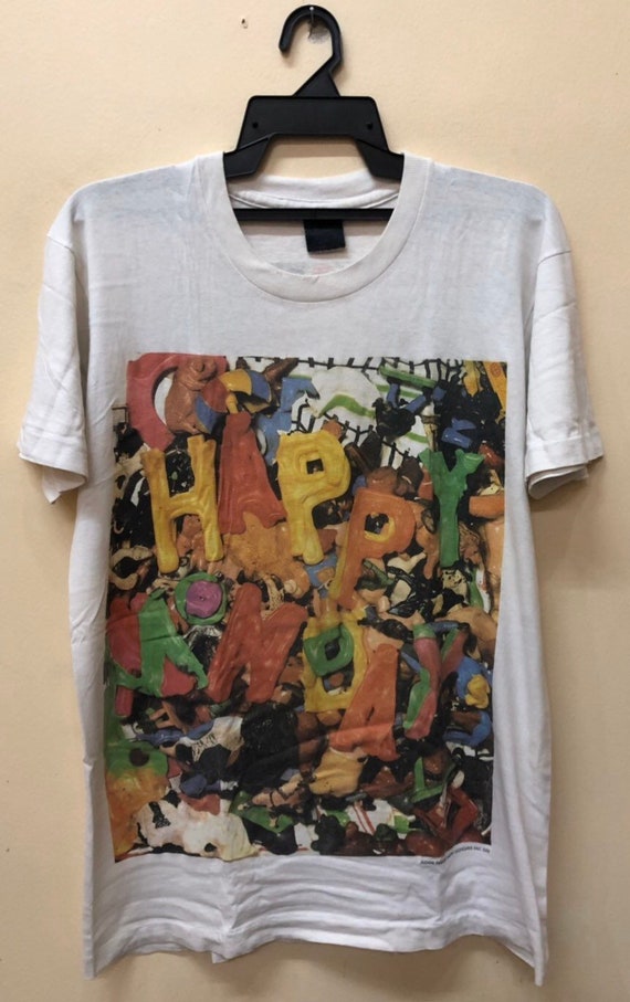 Vintage Happy Mondays Judge Fudge Bandtee Tshirt 90s Bjork Ride