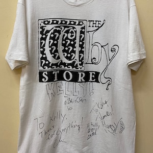 Vintage 90s Kelly Family Why Why Authentic Signature t shirt