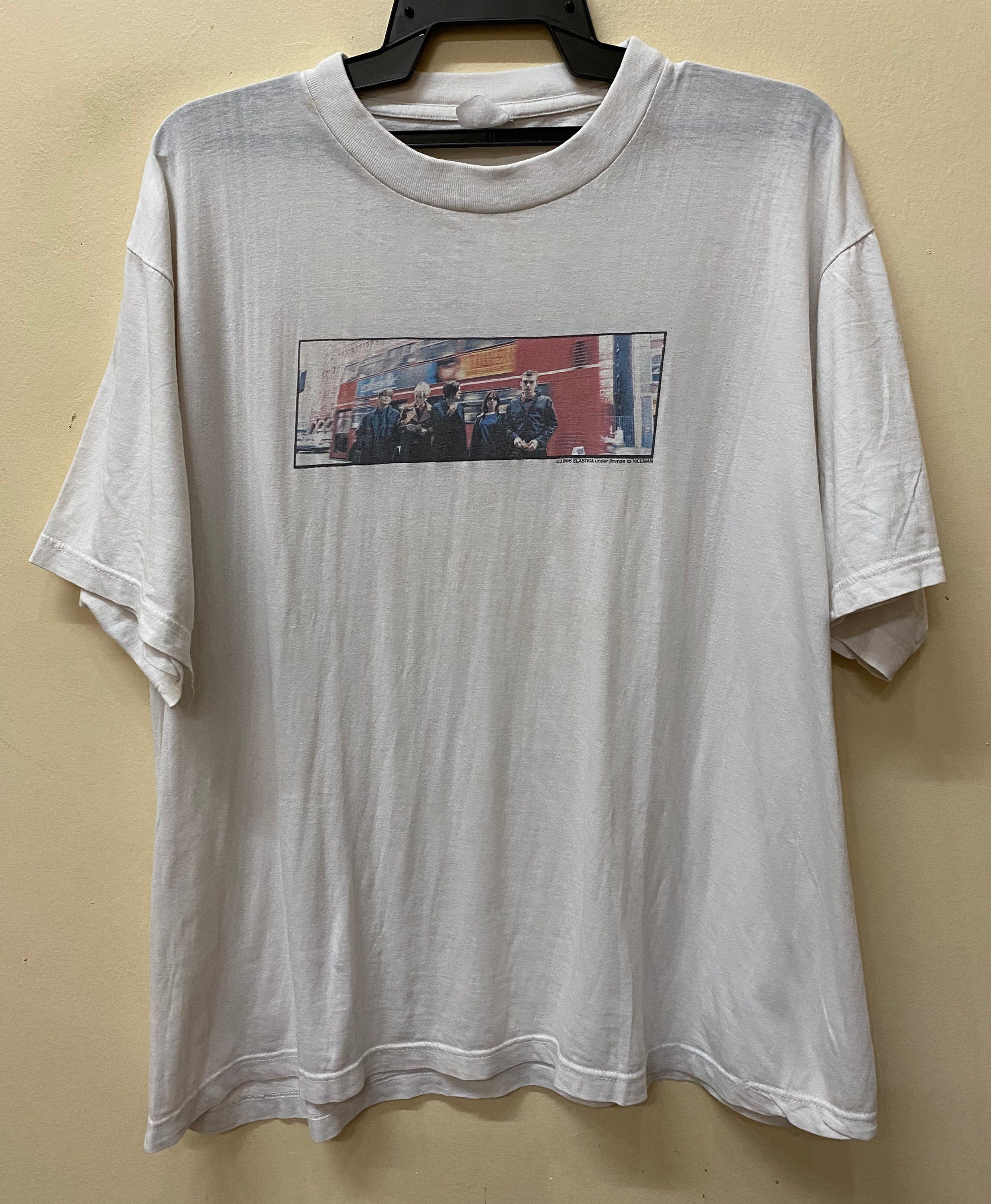 402 elastica エラスティカ 90年代ビンテージ Tシャツ Yahoo!オークション - 90s ELASTICA Tシャツ L USA製 ビンテージ