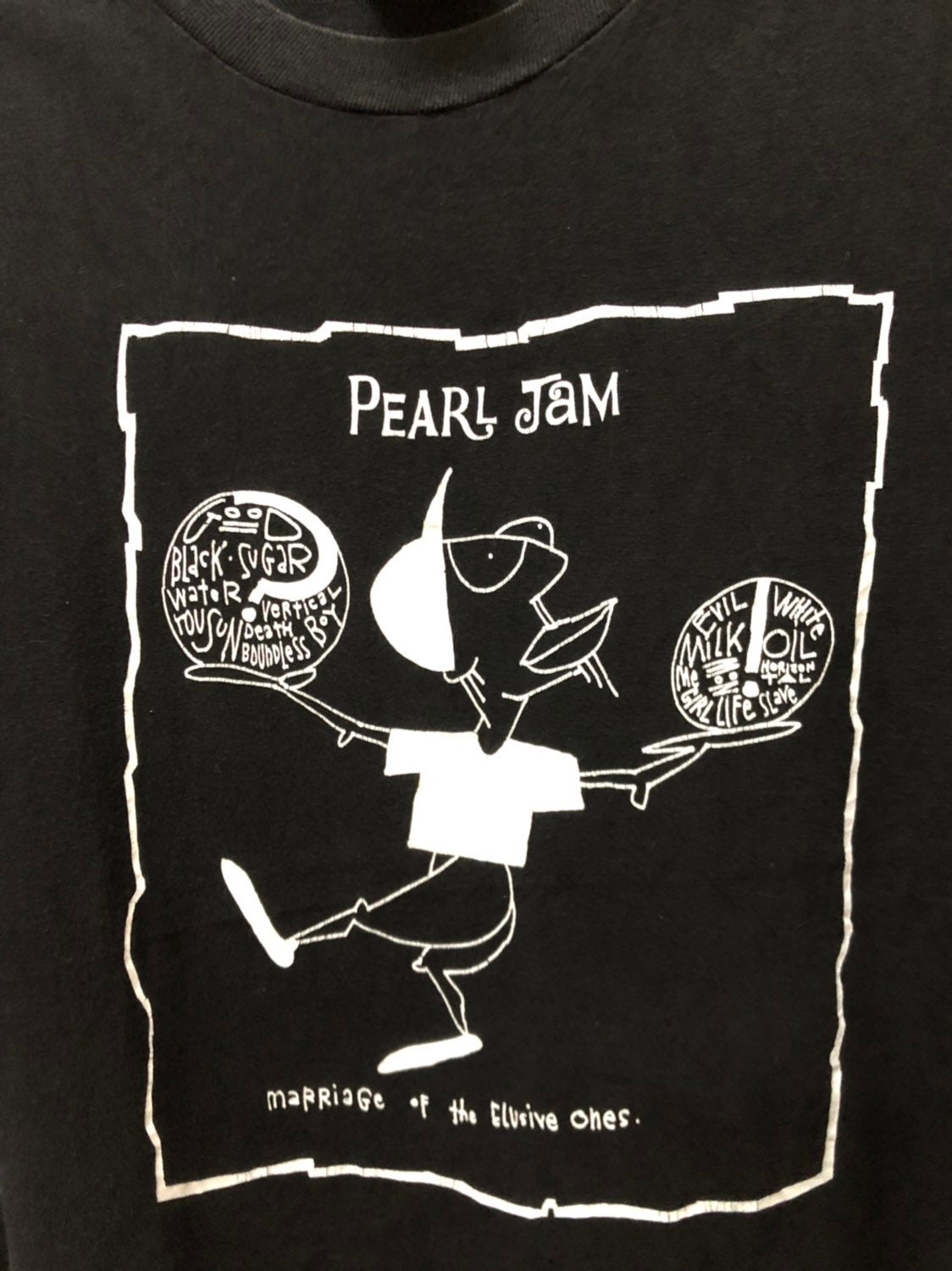Vintage 90s Pearl Jam Boundless Tshirt Bandtee Soundgarden