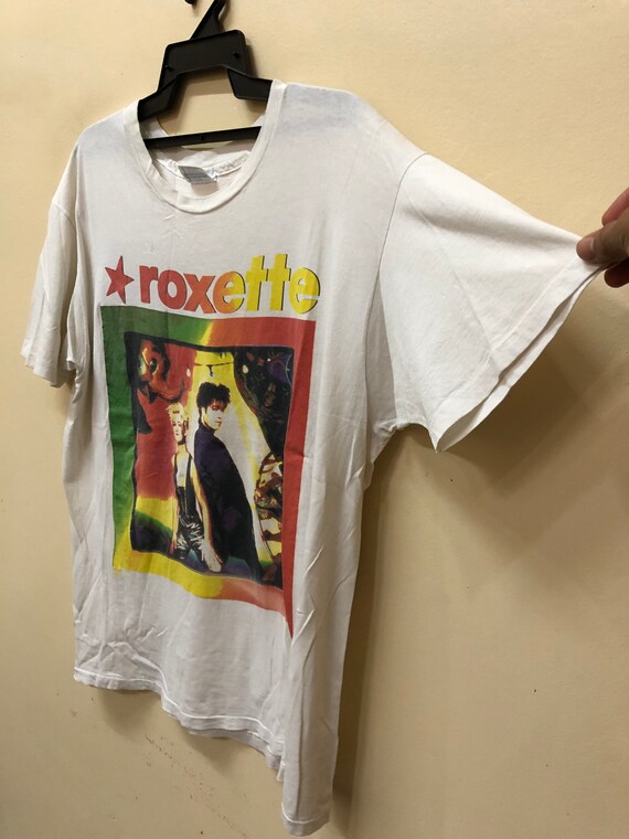 Vintage 90s Roxette World Tour 91-92 T Shirt - Etsy