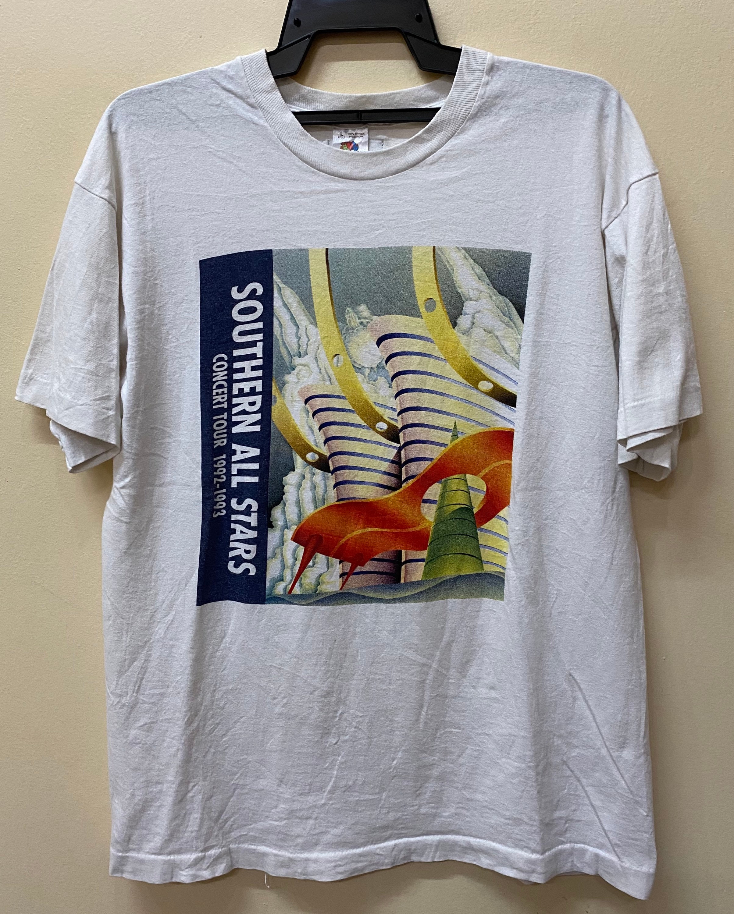 SOUTHERN ALL STARS Tシャツ 1992-1993 Vintage 90s Southern All Stars Concert Tour 1992-1993 T
