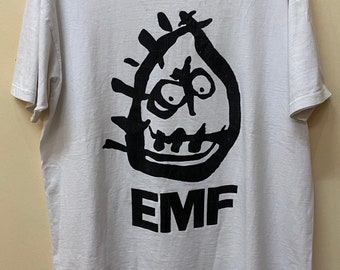 Rare!! EMF Alternative Rock Band Concert Tour T-shirt - Etsy