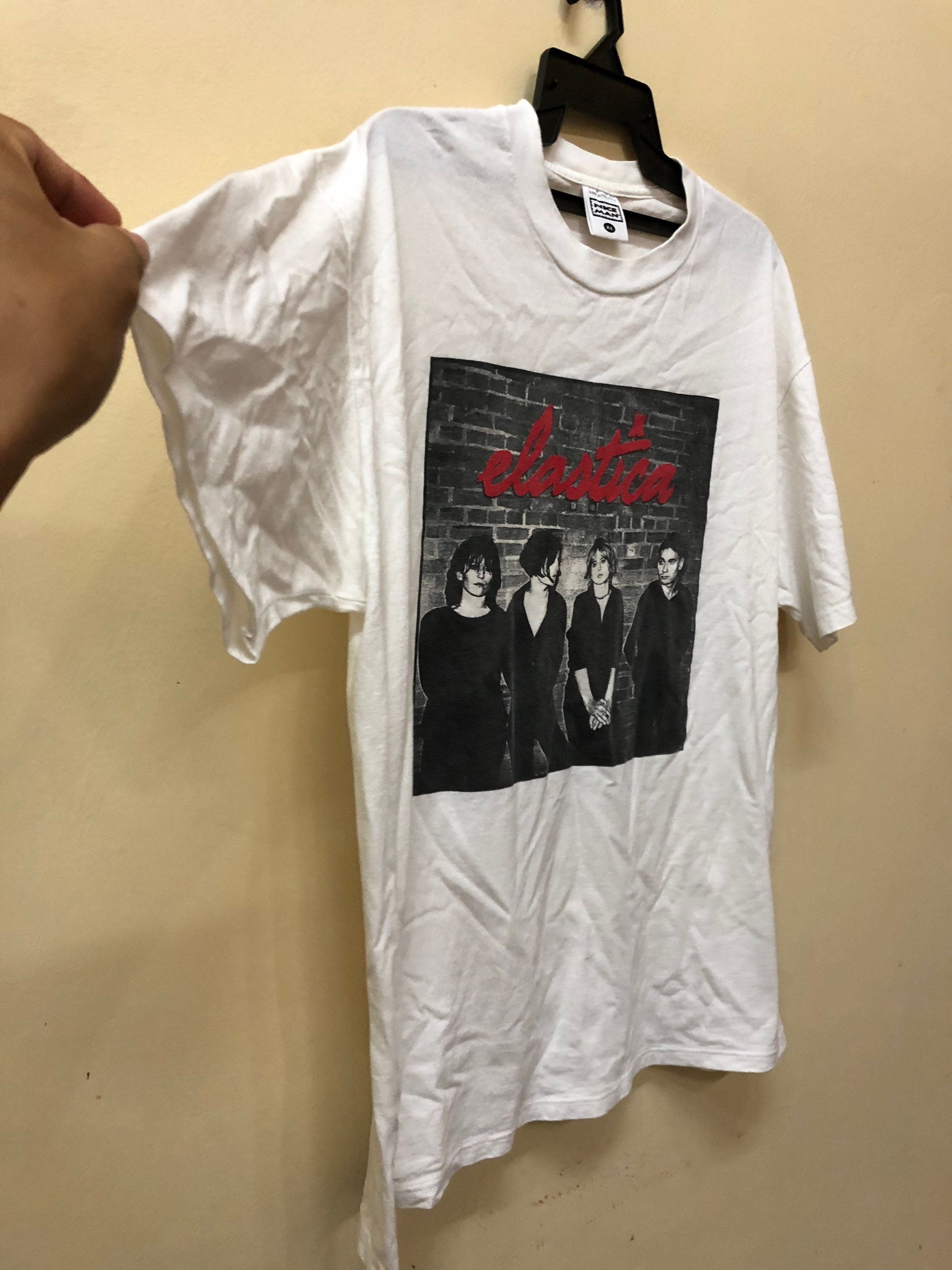 ヴィンテージ 90 年代 エラスティカ バンド T シャツ ビョーク ヴィンテージ 90 年代 エラスティカ バンド T シャツ ビョーク