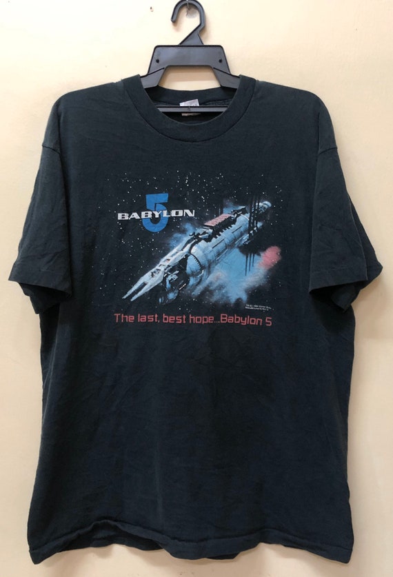 Vintage 90s Babylon Movie Warner Bros TM Tshirt Horror Comedy Film