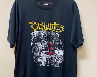 Vintage the Casualites Band Punk Tour 99 t shirt